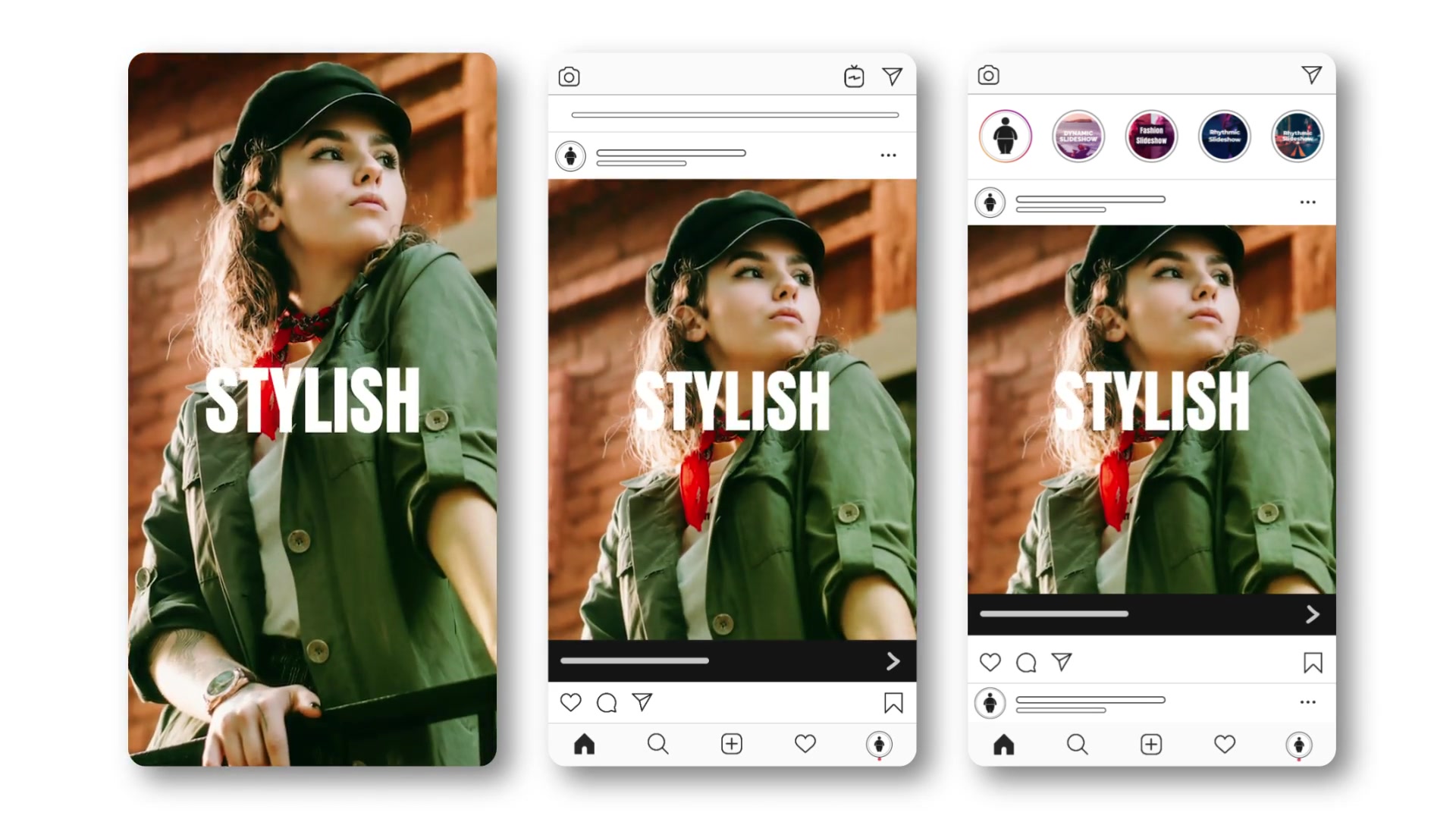 Clean Slideshow Instagram Reels, TikTok Post, Short Stories Videohive 40470203 After Effects Image 7