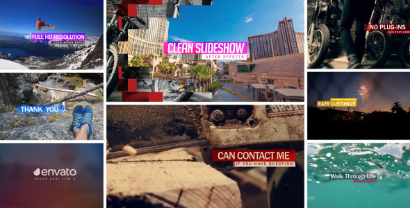 Clean Slideshow Opener - Download Videohive 8620143