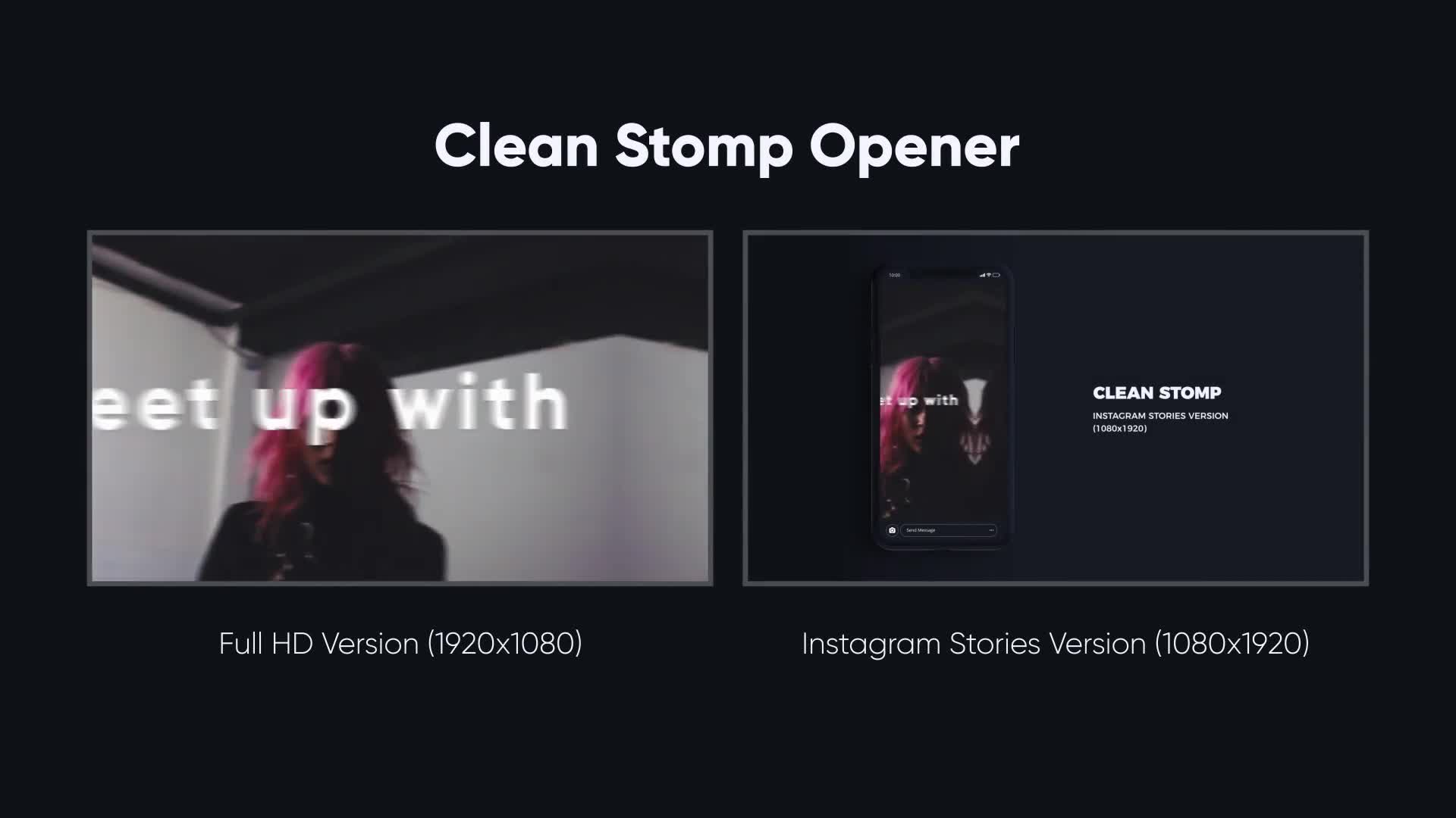 Clean Stomp Opener Videohive 28742151 After Effects Image 1