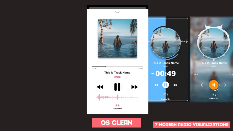 Clean Stories Music Players Videohive 24495980 After Effects Image 4