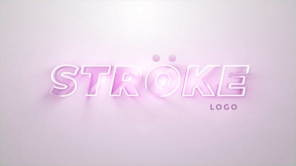 Clean Stroke Logo - Download Videohive 30348856