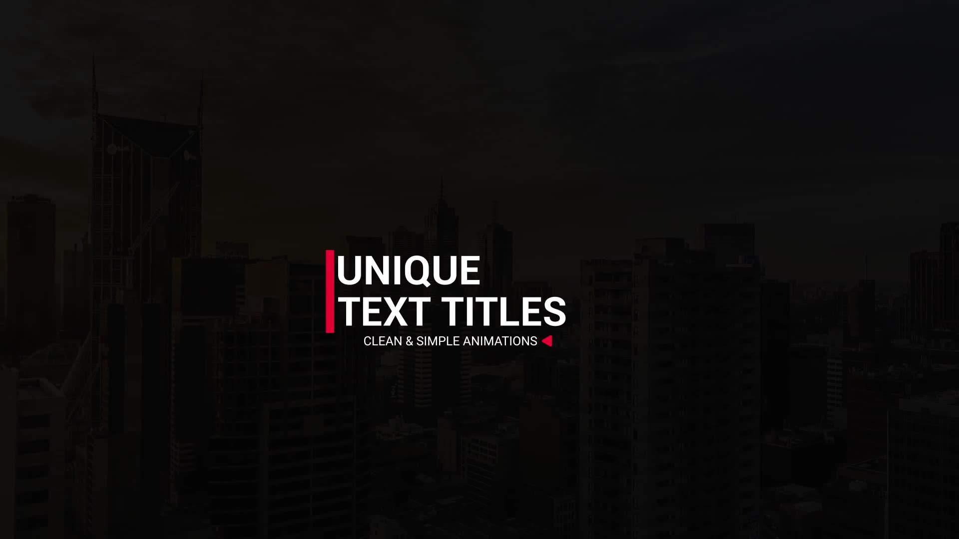 Clean Title Animations Videohive 39097550 After Effects Image 4