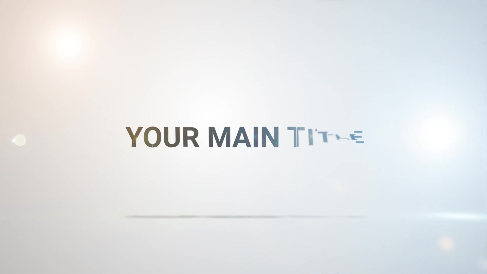 Clean Title Reveal - Download Videohive 21817502