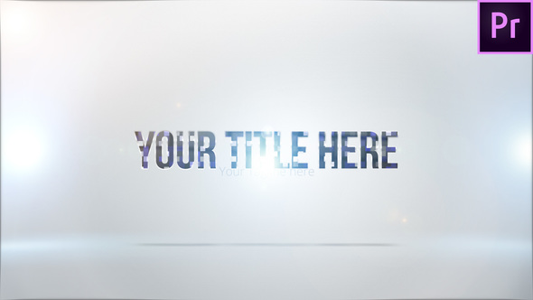 Clean Title Stinger - Download Videohive 23240757