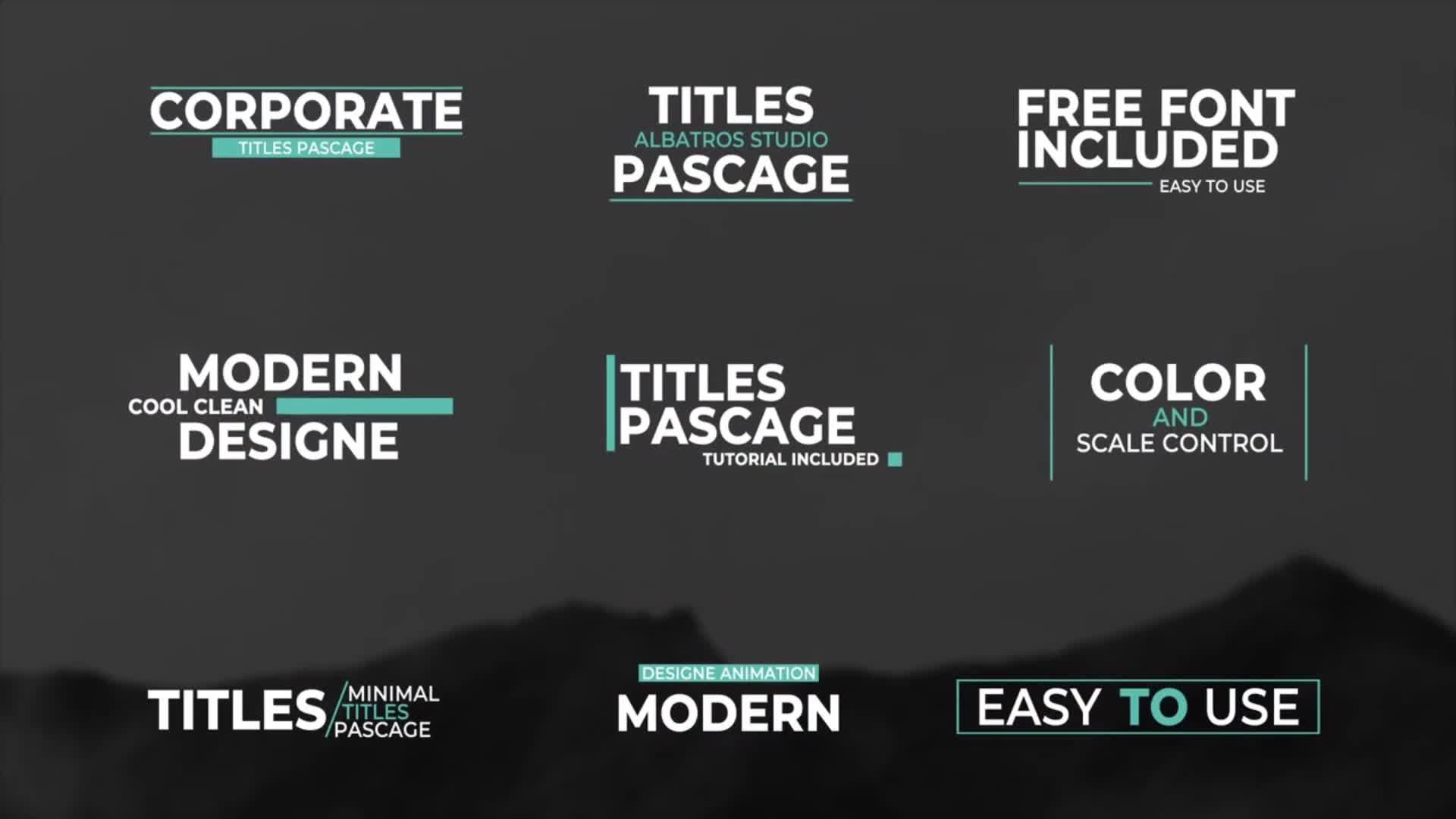 Clean Titles 1.0 | Premiere Pro Templates Videohive 35467159 Premiere Pro Image 1