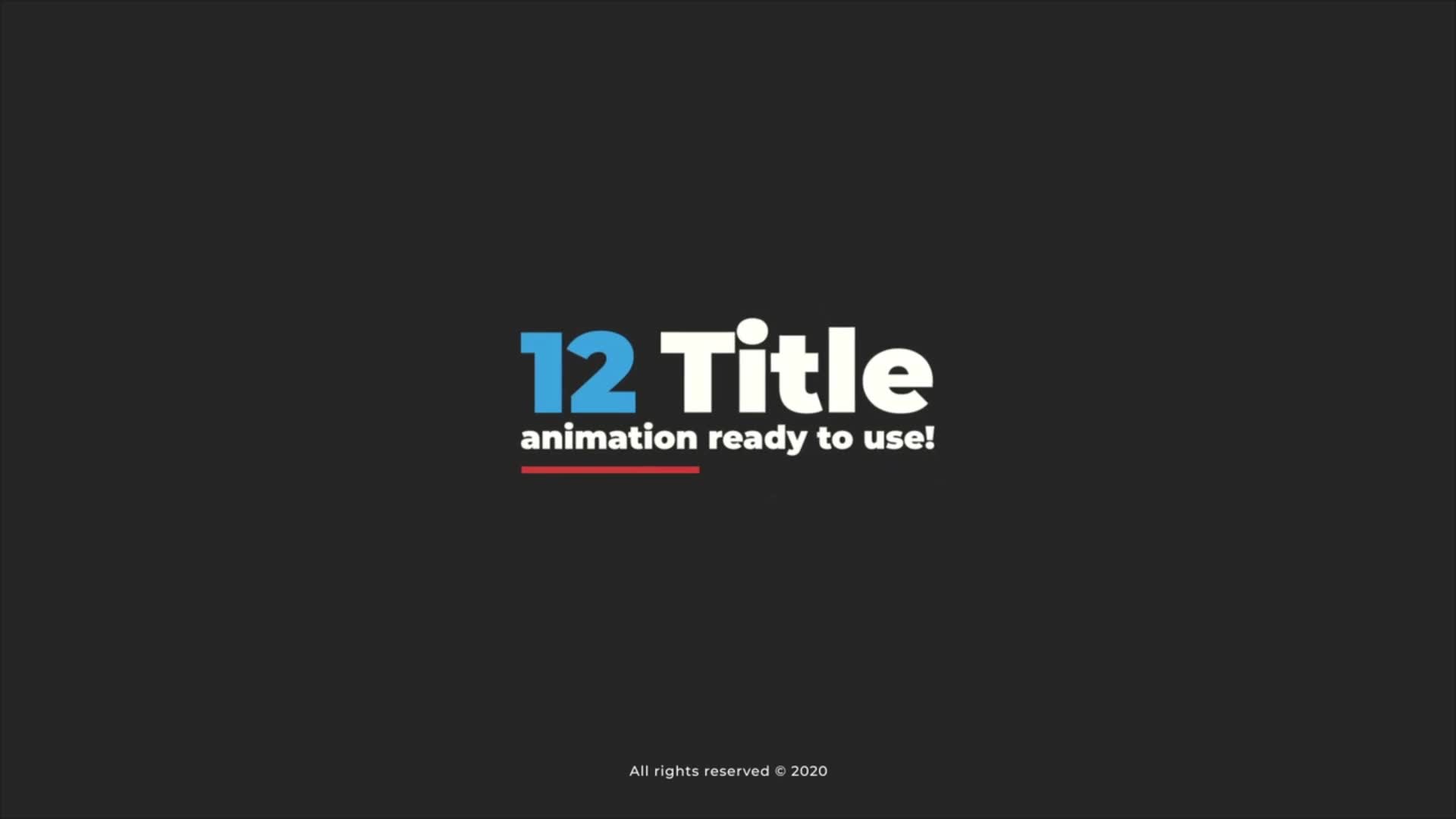 Clean Titles 2.0 | After Effects Videohive 36268063 After Effects Image 2