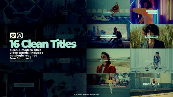 Clean Titles - 38162856 Download Videohive