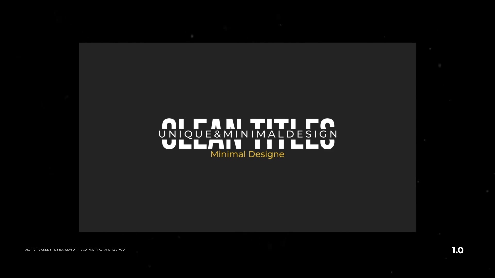 Clean Titles | After Effects Videohive 34659313 After Effects Image 10