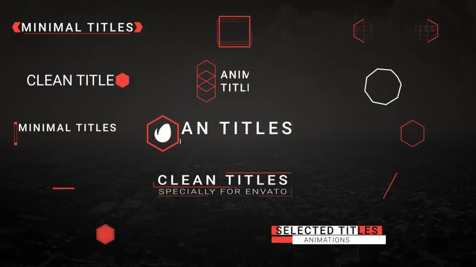 Clean Titles - Download Videohive 20483337