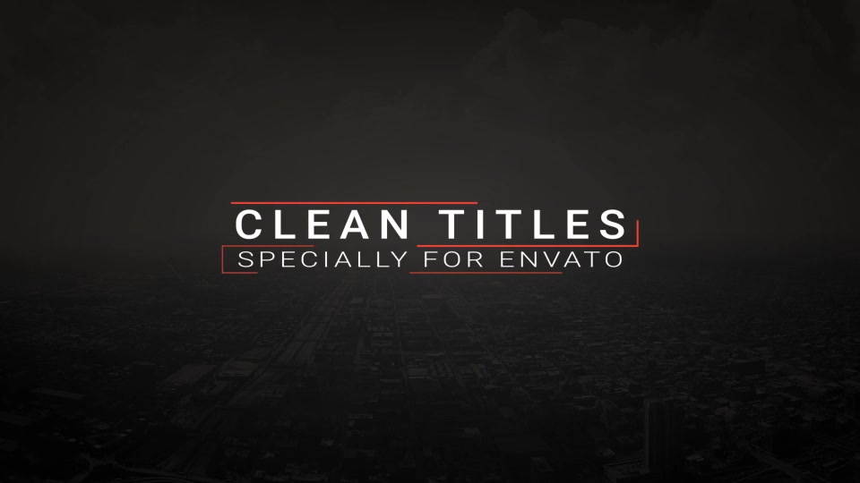 Clean Titles - Download Videohive 20483337