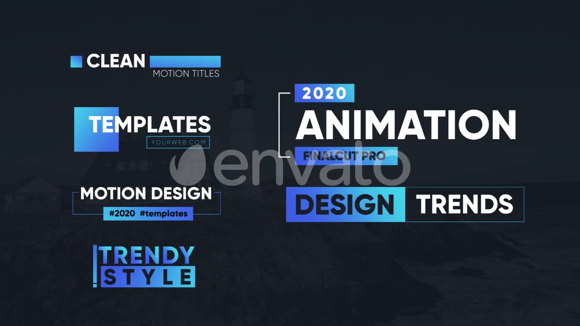 Clean Titles Pack Videohive 25445050 Apple Motion Image 1