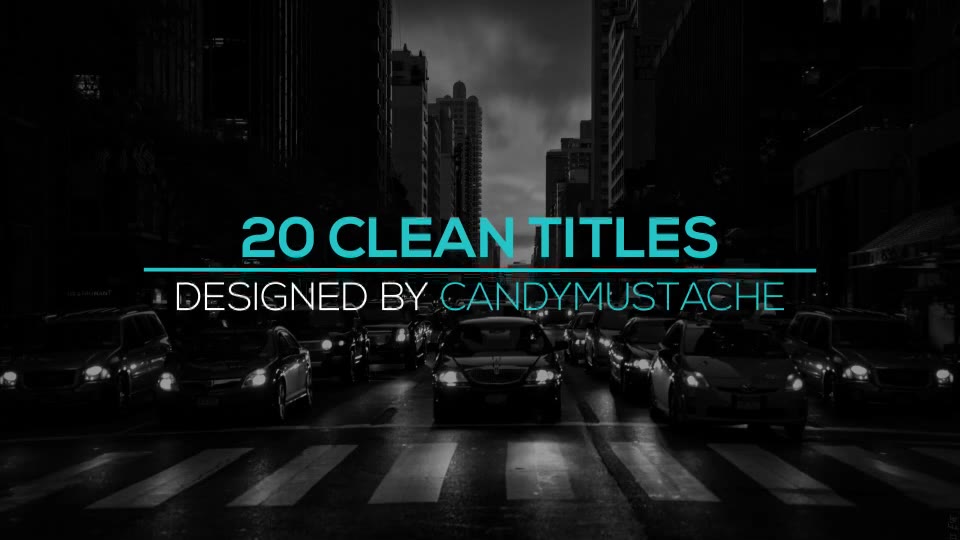 Clean Titles Pack - Download Videohive 16215399