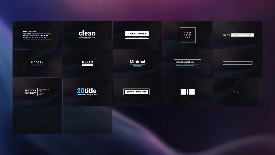 Clean Titles Videohive 23131207 After Effects Image 5