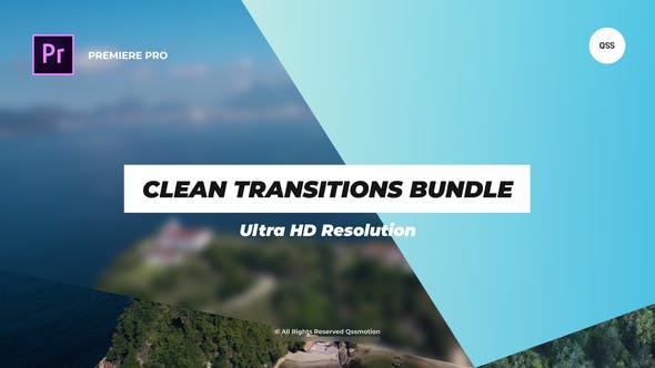 Clean Transitions Bundle For Premiere Pro - Download 33421899 Videohive
