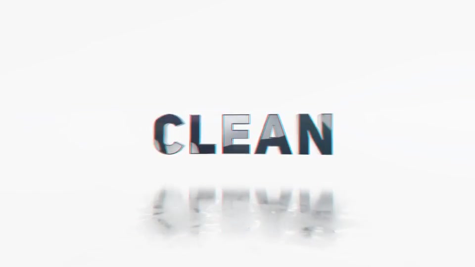 Clean Typo Logo Videohive 23988938 After Effects Image 4