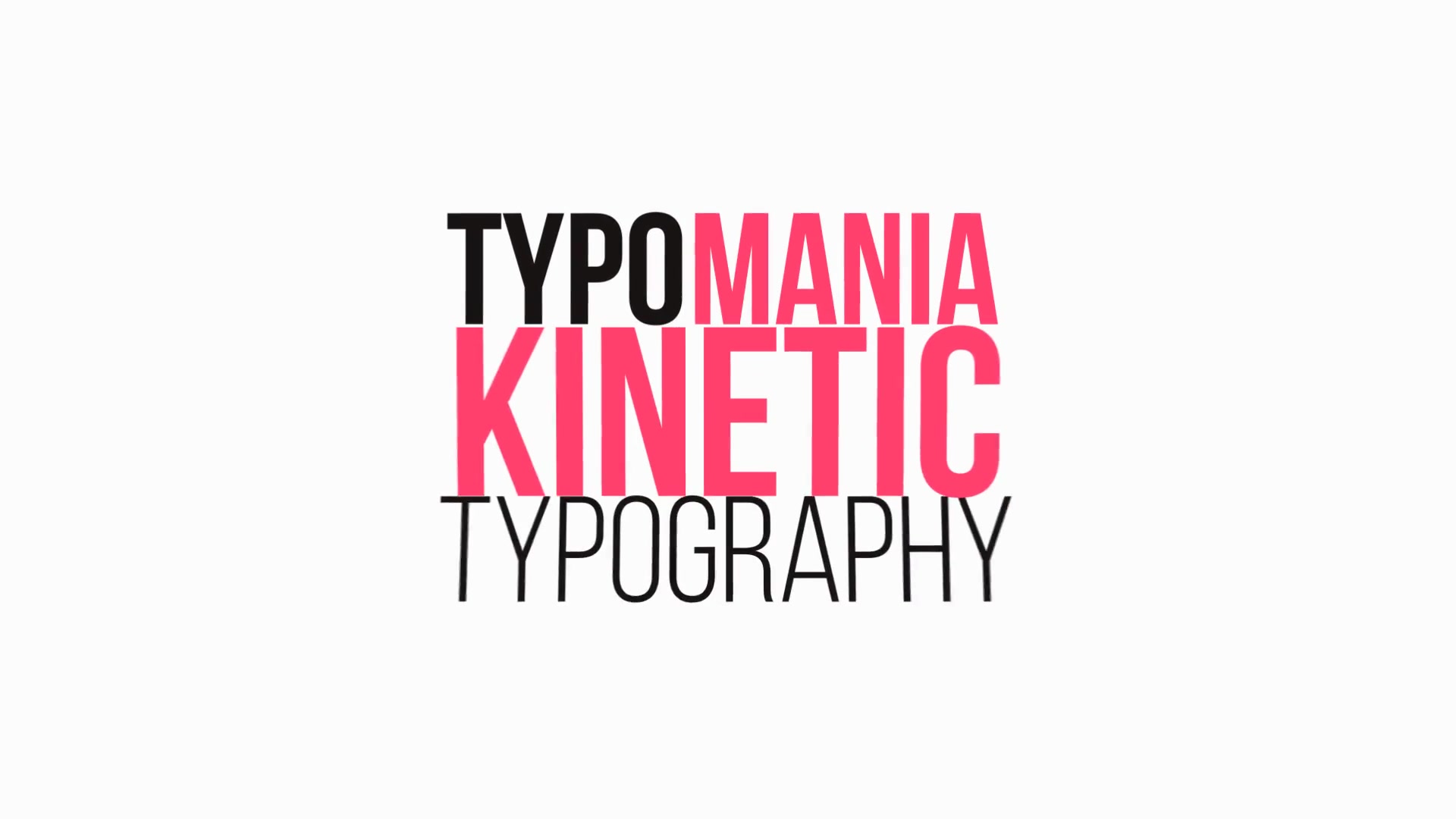 Clean Typography - Download Videohive 18285506