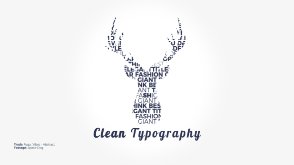 Clean Typography - Download Videohive 20645969