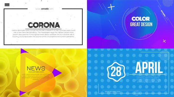 Clean Typography Titles - Download Videohive 26436775