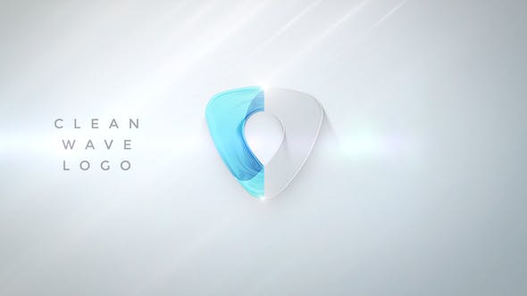 Clean Wave Logo - Videohive Download 40246559