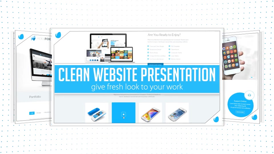 Clean Website Presentation 2 in 1 - Download Videohive 10941864