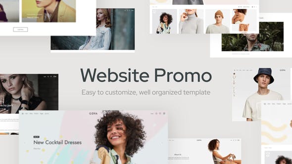 Clean Website Promo - Videohive Download 35838691