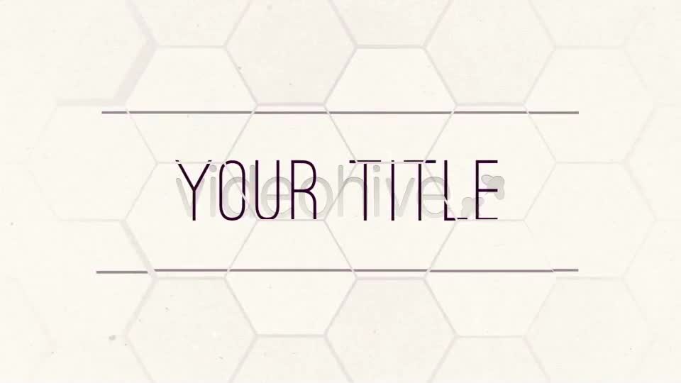 Clean White Hexagon Presentation - Download Videohive 5159679