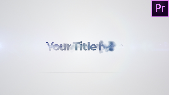 Clean Wisp Title - Download Videohive 22552149