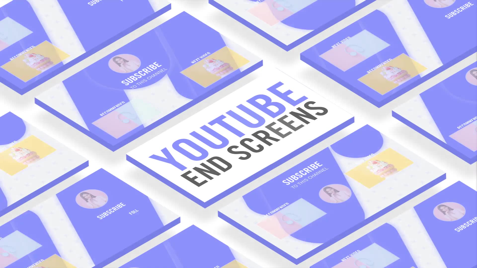 Clean Youtube End Screens Videohive 27066798 Premiere Pro Image 9