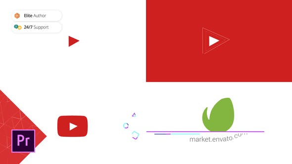 Clean Youtube Logo | Premiere Pro Template - Download 26193376 Videohive