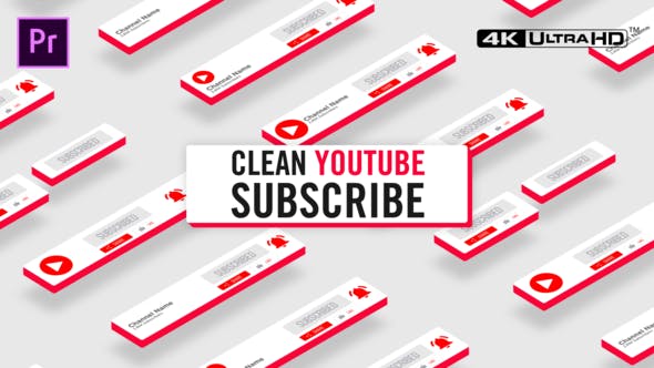 Clean Youtube Subscribe - 26355376 Videohive Download
