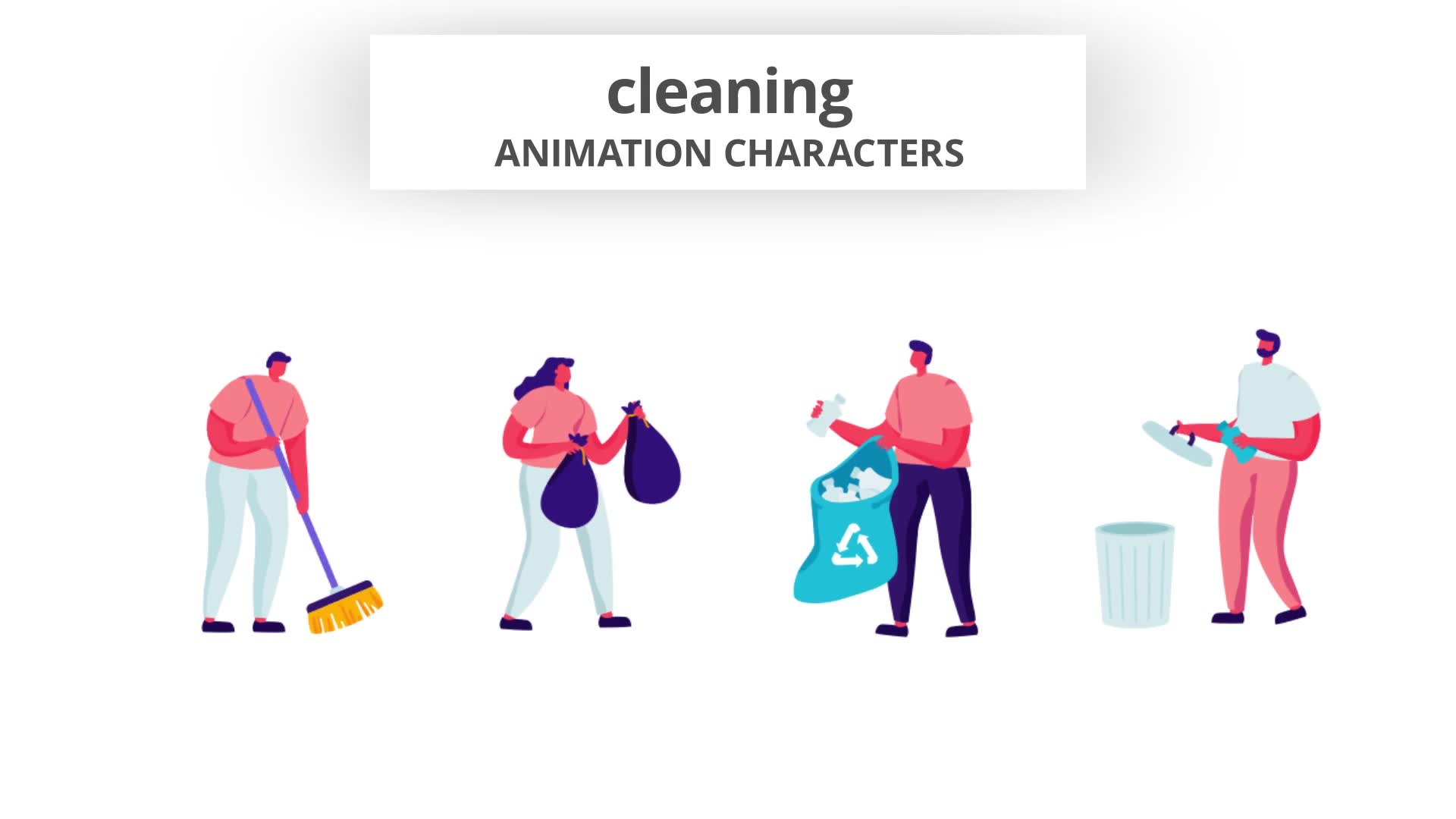 Cleaning Character Set Videohive 30142928 After Effects Image 10