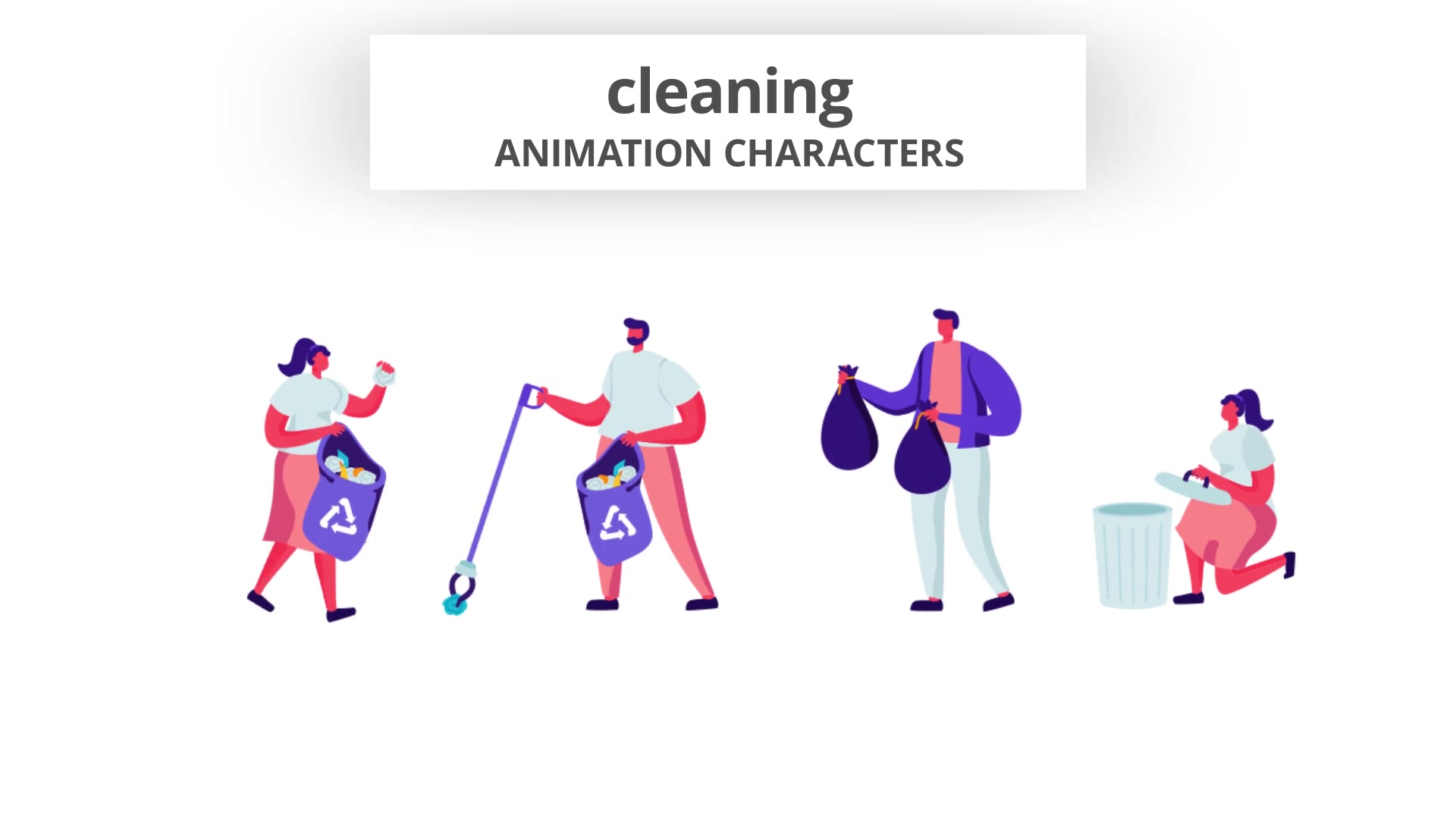 Cleaning Character Set Videohive 30142928 After Effects Image 4