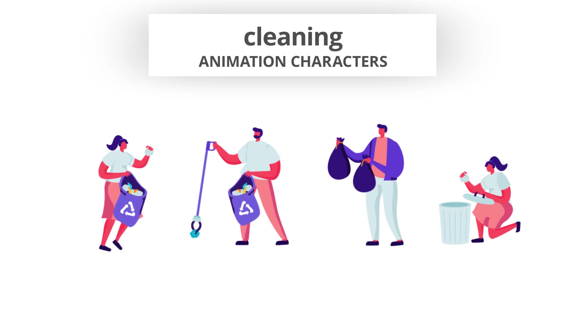 Cleaning Character Set Videohive 30142928 After Effects Image 5