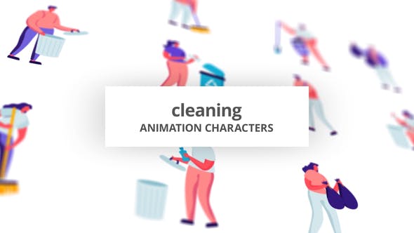 Cleaning Character Set - 30142928 Download Videohive