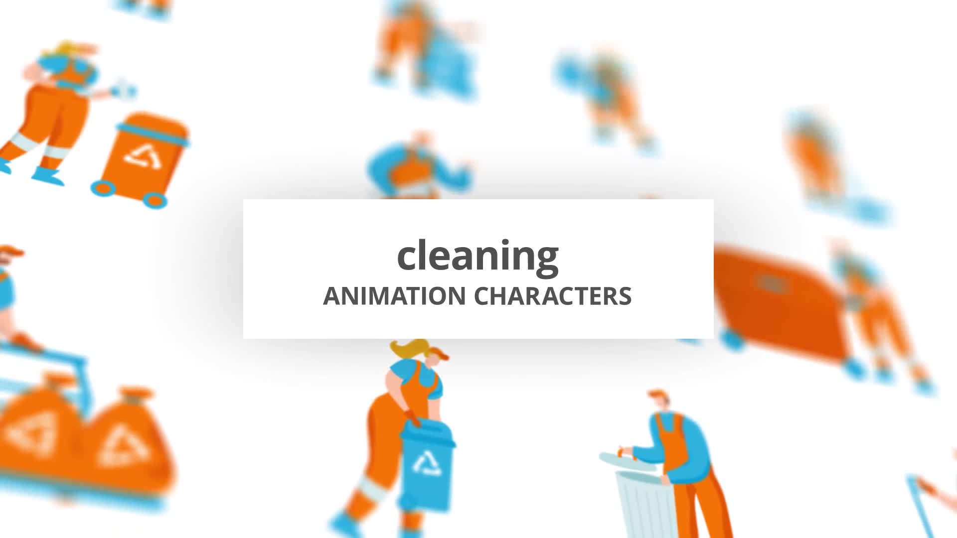 Cleaning Character Set Videohive 29102439 After Effects Image 1