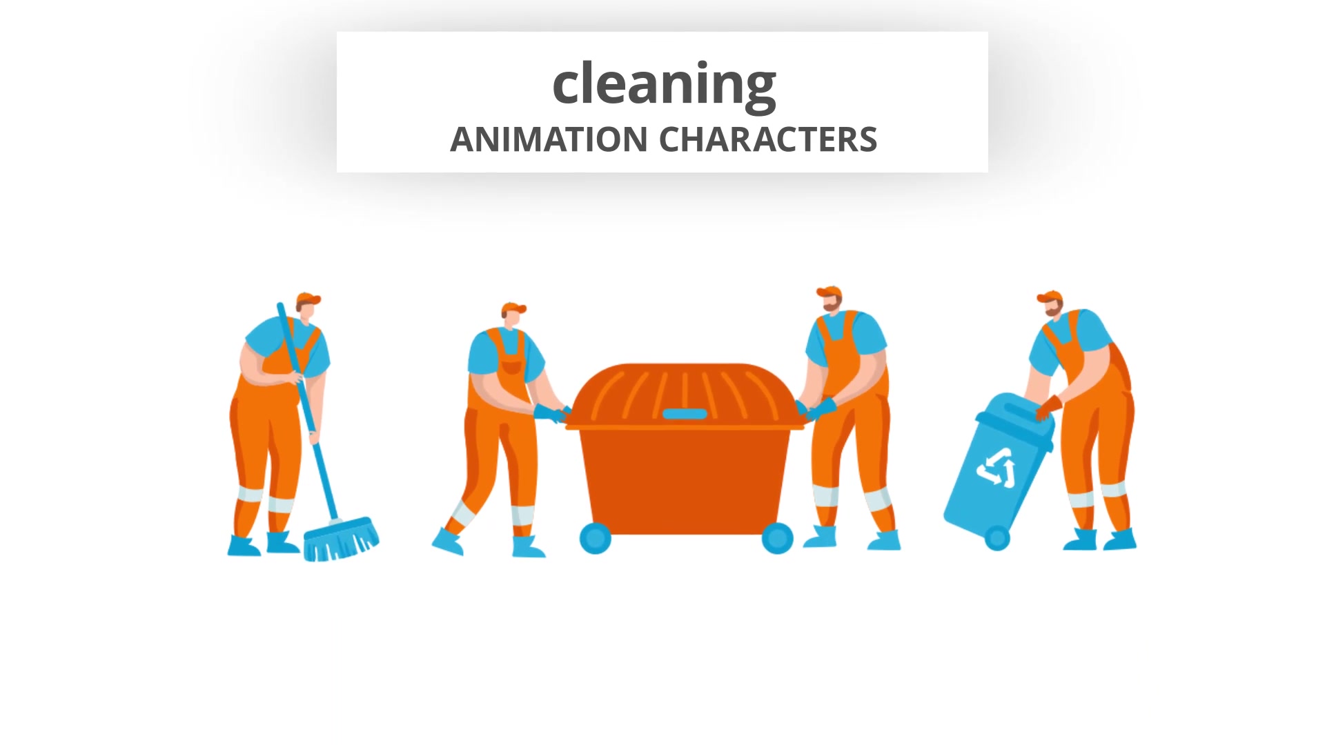 Cleaning Character Set Videohive 29102439 After Effects Image 4