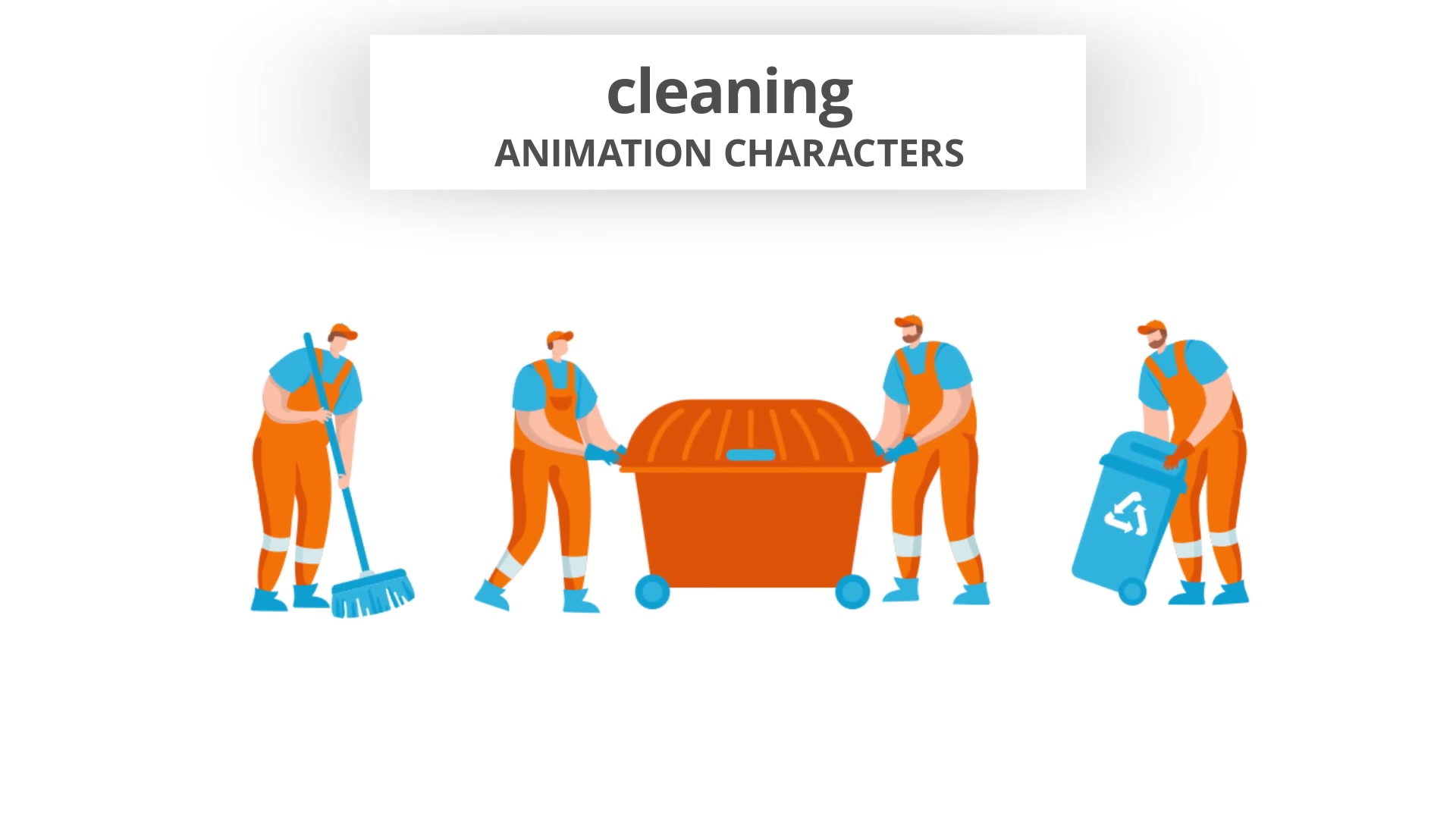 Cleaning Character Set Videohive 29102439 After Effects Image 5