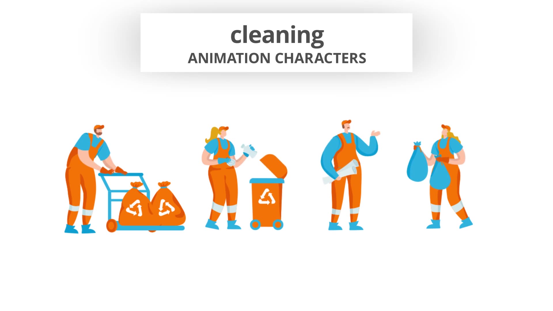 Cleaning Character Set Videohive 29102439 After Effects Image 7