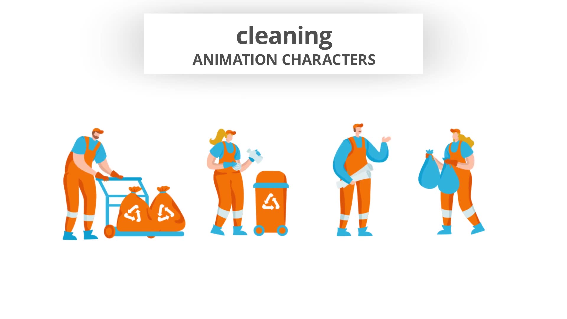 Cleaning Character Set Videohive 29102439 After Effects Image 8