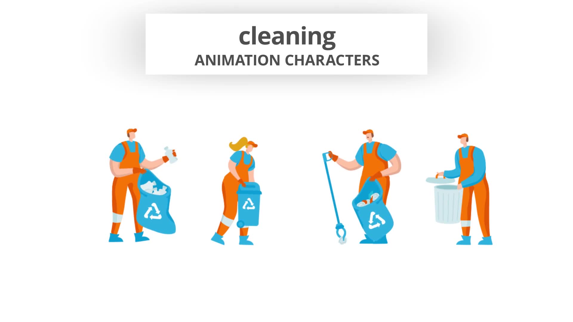 Cleaning Character Set Videohive 29102439 After Effects Image 9