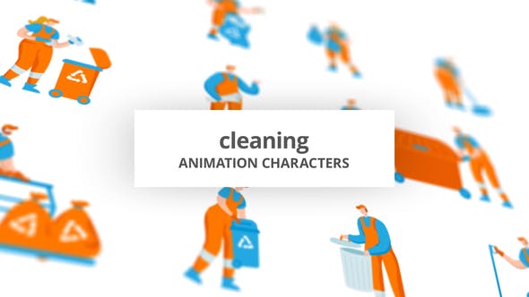 Cleaning Character Set - Download Videohive 29102439
