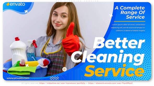 Cleaning Service Promo - 30943857 Download Videohive