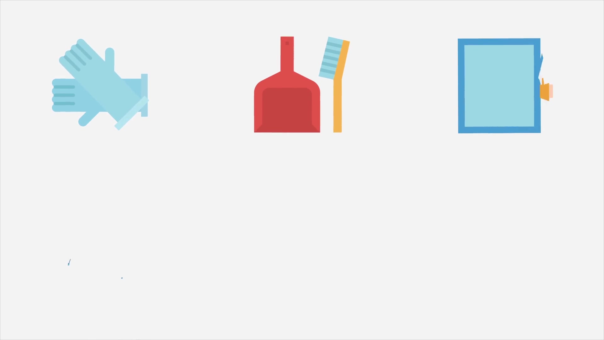 Cleaning & Washing Modern Flat Animated Icons Videohive 25260392 After Effects Image 2