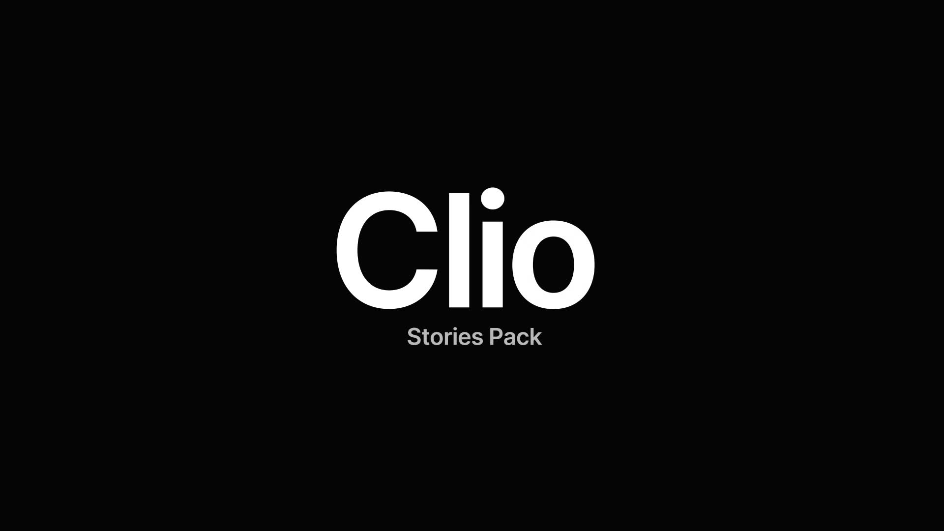 Clio | Stories Pack Videohive 30958277 After Effects Image 1