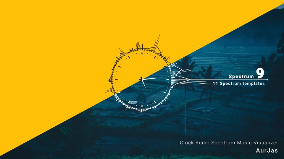 Clock Audio Spectrum Music Visualizer Videohive 31028201 After Effects Image 6