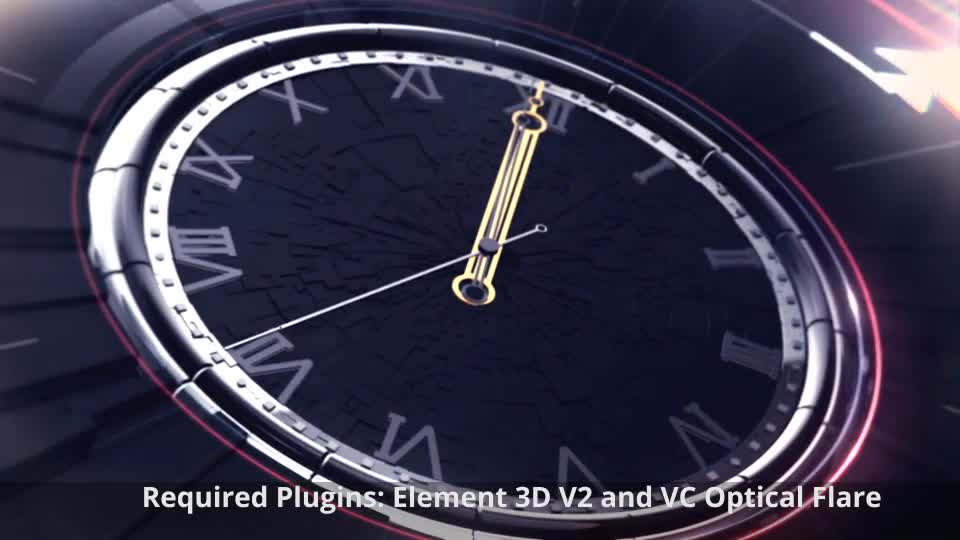 Clock Countdown Intro V1 Videohive 23748225 After Effects Image 1