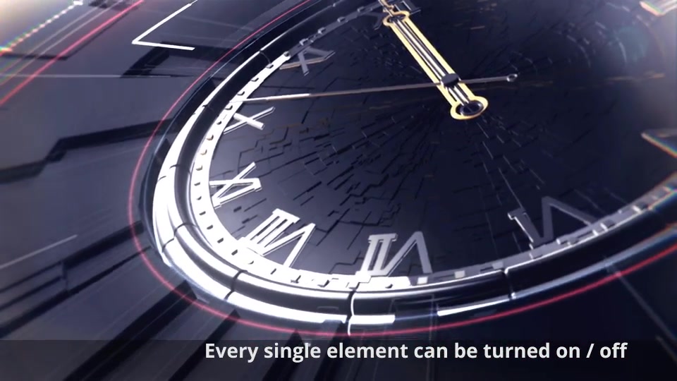 Clock Countdown Intro V1 Videohive 23748225 After Effects Image 6