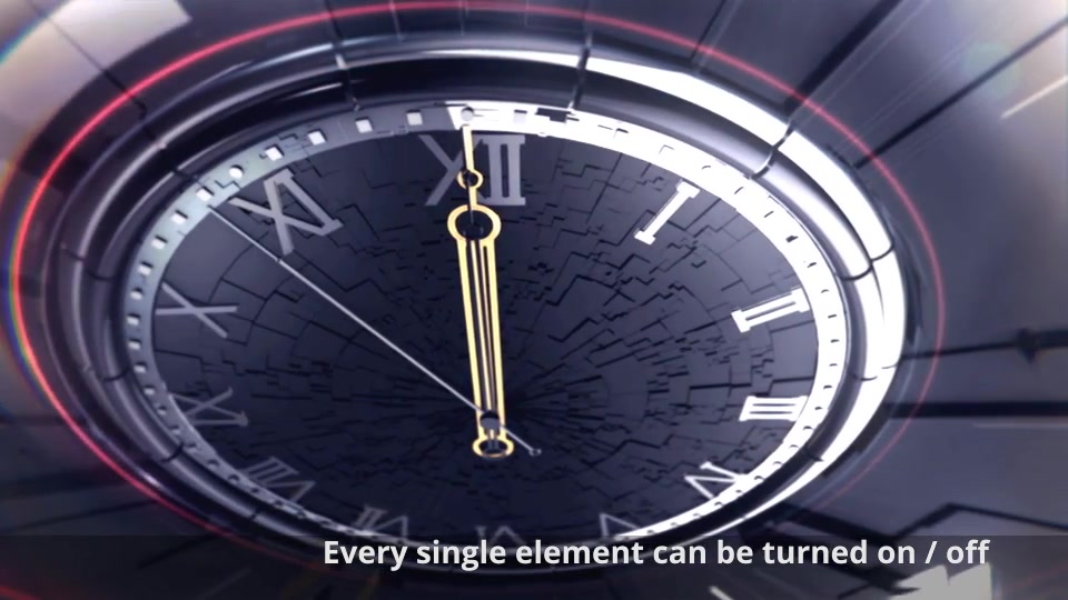Clock Countdown Intro V1 Videohive 23748225 After Effects Image 7