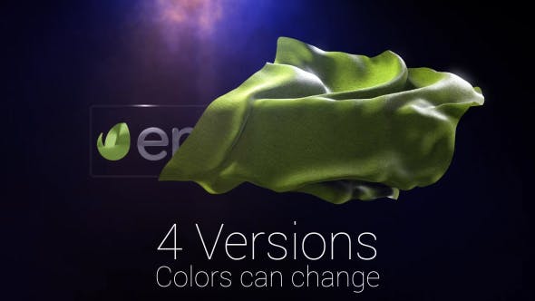 Cloth Floating Logo - Videohive Download 21461784