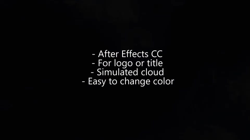 Cloud Logo Title Opener Videohive 34354710 After Effects Image 5